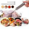 DePango Meat Injector Kit Stainless Steel Needles Easy Grip-7