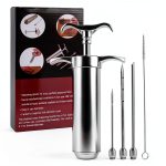 Dormercy Meat Injector Kit Stainless Steel Flavor Injector-0