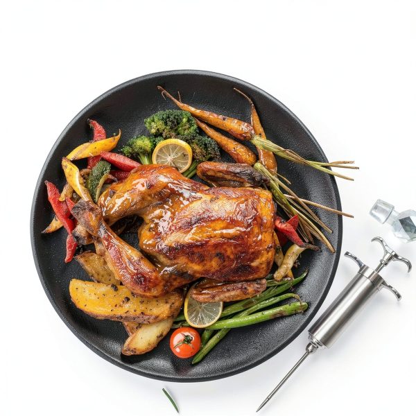 Dormercy Meat Injector Kit Stainless Steel Flavor Injector-6