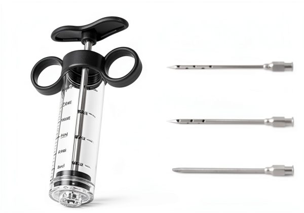 Kingsmile Meat Injector Multi-Needle Ergonomic Kitchen Tool-3