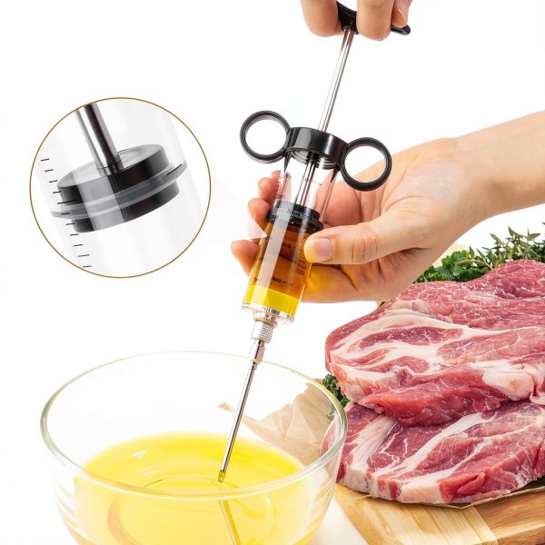 Kingsmile Meat Injector Multi-Needle Ergonomic Kitchen Tool-2