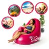 SLOWN Inflatable BBL Chair Pink Waterproof Camping Lounger-2