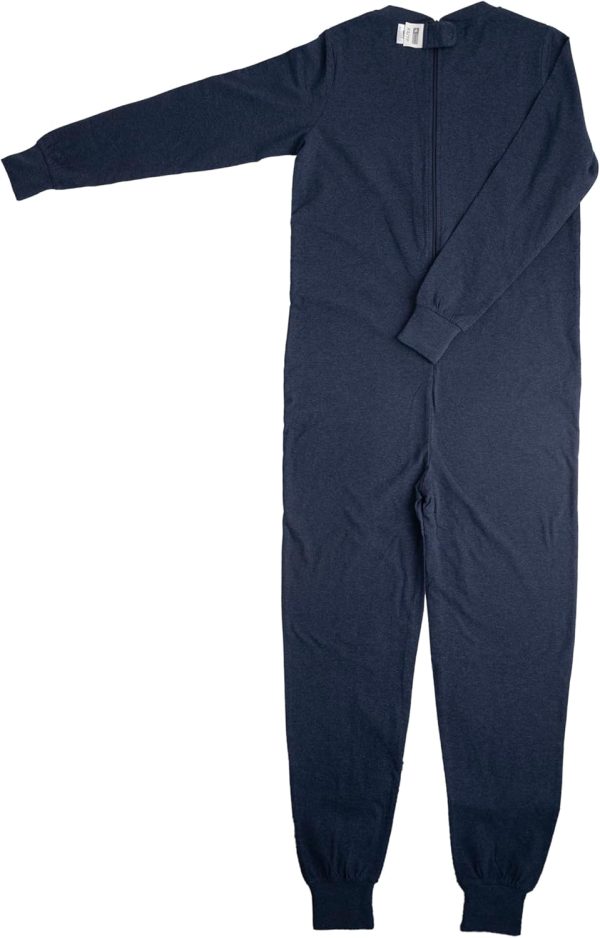 Adaptive Back Zip Sleeper Organic Cotton Mobility Comfort-4