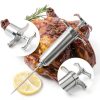 Dormercy Meat Injector Kit Stainless Steel Flavor Injector-4