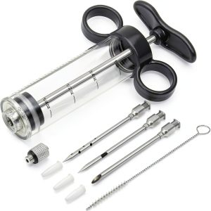 Kingsmile Meat Injector Multi-Needle Ergonomic Kitchen Tool-0