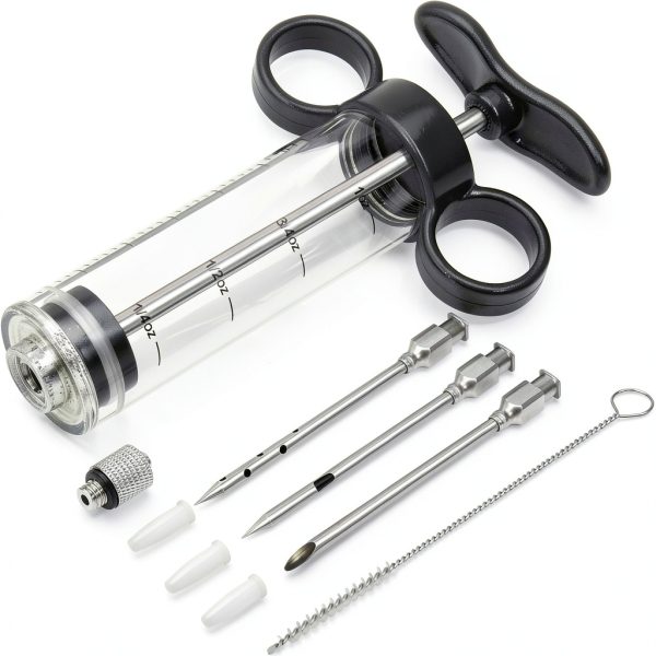 Kingsmile Meat Injector Multi-Needle Ergonomic Kitchen Tool-0