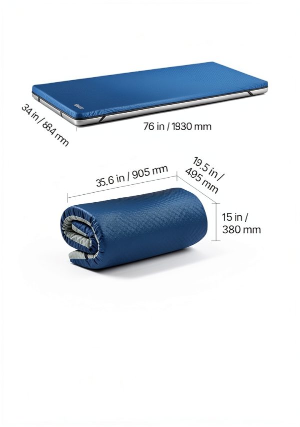 VEVOR Hospital Bed Mattress Gel Foam Waterproof Medical-2