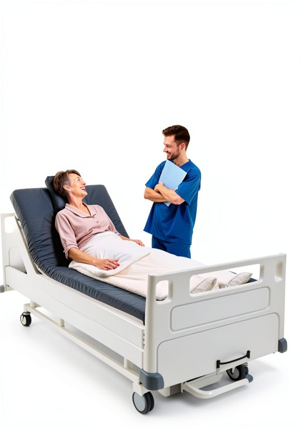 VEVOR Hospital Bed Mattress Gel Foam Waterproof Medical-4