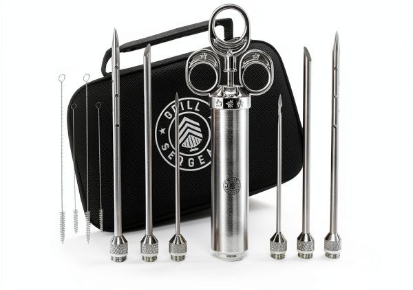Grill Sergeant 304 Stainless Flavor Injector 2.5oz-0