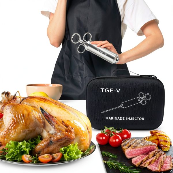 Meat Injector ChefMate D‑Ring for BBQ Enthusiasts-6
