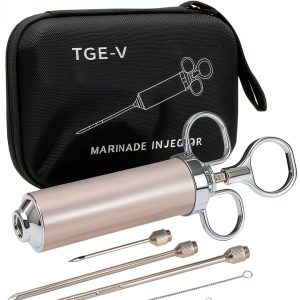 Meat Injector ChefMate D‑Ring for BBQ Enthusiasts-0