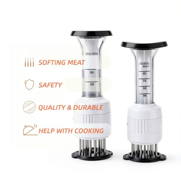 Lazmin Meat Marinade Injector Stainless Steel-1