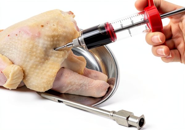 PZRT Stainless Steel Marinade Injector 7.5cm-3