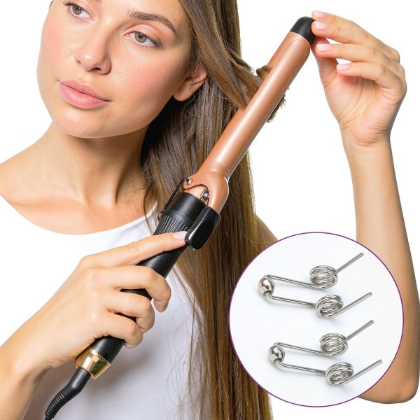 Hair Curling Iron Rod Torsion Springs 2pcs Double Return Lekgavd-4