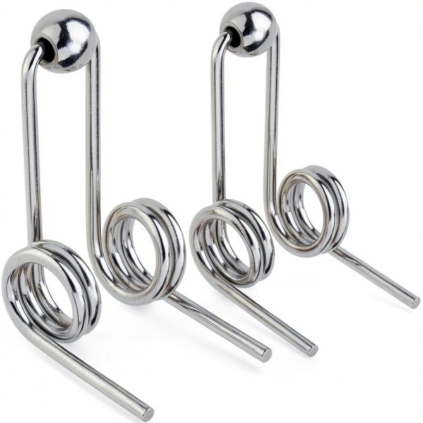Hair Curling Iron Rod Torsion Springs 2pcs Double Return Lekgavd-0