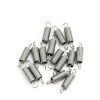 Juvielich Extension Spring 0.8mm x 6mm x 25mm Stainless Hook 15PCS-2