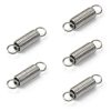 Juvielich Extension Spring 0.8mm x 6mm x 25mm Stainless Hook 15PCS-0