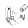 Hair Curling Iron Rod Torsion Springs 2pcs Double Return Lekgavd-1