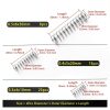 100pcs Conical Spring Set by Cilky 304 Stainless Steel Compression-2