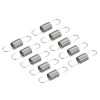 uxcell 50Pcs Extended Spring 9/32" x 1-3/16" Dual Hook Tension Springs-0