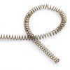 METALLIXITY Compression Springs (1x8mm OD,305mm Free Length) 2Pcs, 304 Stainless Steel Extension Spring - for Shop Home Repairs, DIY Projects, Silver Tone-4