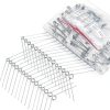 120Pcs Torsional Springs Assortment Kit, Stainless Steel Springs, Mechanical Small Torsion Spring for Shop and Home Repairs, 30 Different Sizes with Individual Bags-4