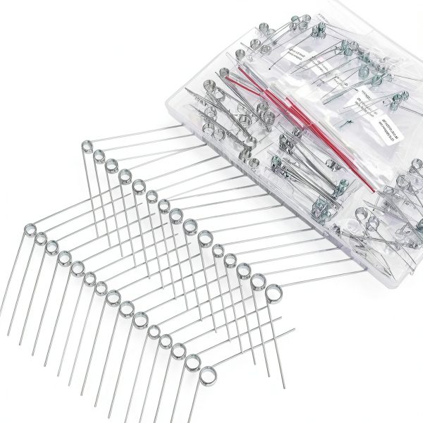 120Pcs Torsional Springs Assortment Kit, Stainless Steel Springs, Mechanical Small Torsion Spring for Shop and Home Repairs, 30 Different Sizes with Individual Bags-4