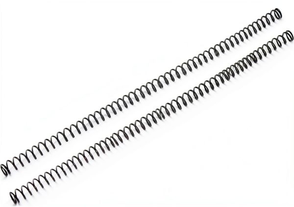 METALLIXITY Compression Springs (1x8mm OD,305mm Free Length) 2Pcs, 304 Stainless Steel Extension Spring - for Shop Home Repairs, DIY Projects, Silver Tone-0