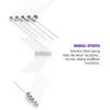 120Pcs Torsional Springs Assortment Kit, Stainless Steel Springs, Mechanical Small Torsion Spring for Shop and Home Repairs, 30 Different Sizes with Individual Bags-3