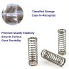 313PCS Small Springs,24 Different Sizes Compression Springs Assortment Kit, Stainless Steel Springs for Repairs,DIY Project (24B)-3