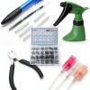 313PCS Small Springs,24 Different Sizes Compression Springs Assortment Kit, Stainless Steel Springs for Repairs,DIY Project (24B)-5