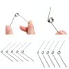 120Pcs Torsional Springs Assortment Kit, Stainless Steel Springs, Mechanical Small Torsion Spring for Shop and Home Repairs, 30 Different Sizes with Individual Bags-2