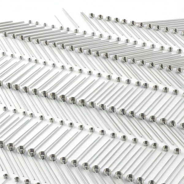 120Pcs Torsional Springs Assortment Kit, Stainless Steel Springs, Mechanical Small Torsion Spring for Shop and Home Repairs, 30 Different Sizes with Individual Bags-0